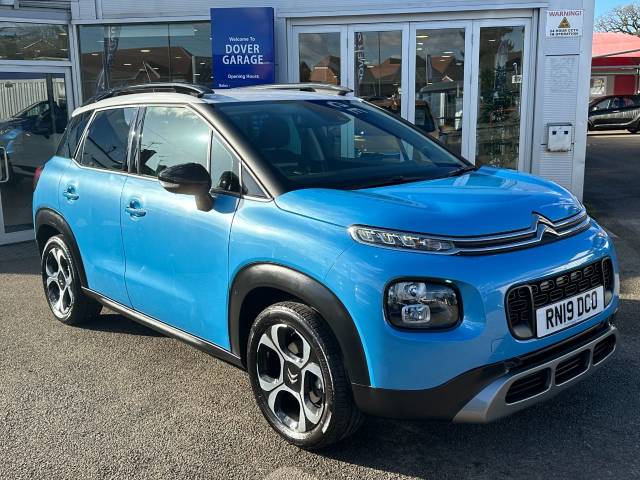 Citroen C3 Aircross 1.2 PureTech 110 Flair 5dr [6 speed] MPV Petrol Blue With A White Roof