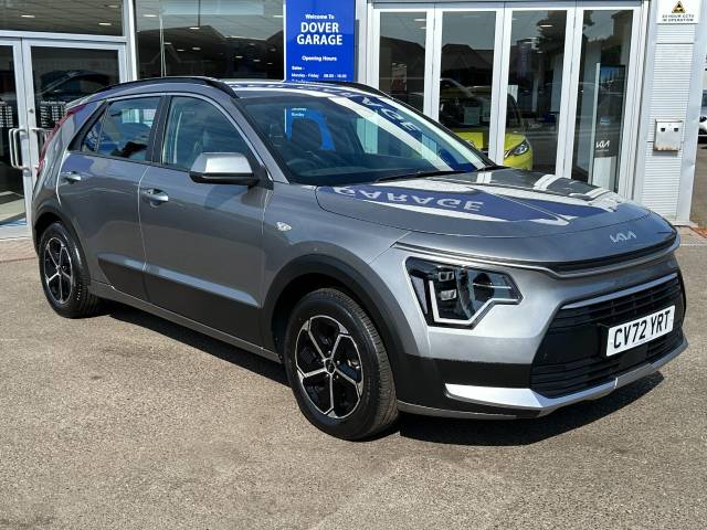 Kia Niro 1.6 GDi Hybrid 2 5dr DCT Estate Petrol / Electric Hybrid Steel Grey