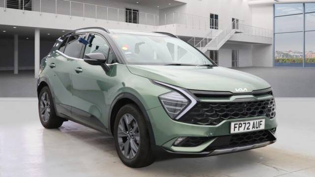 Kia Sportage 1.6T GDi HEV GT-Line S 5dr Auto Estate Petrol / Electric Hybrid Experience Green