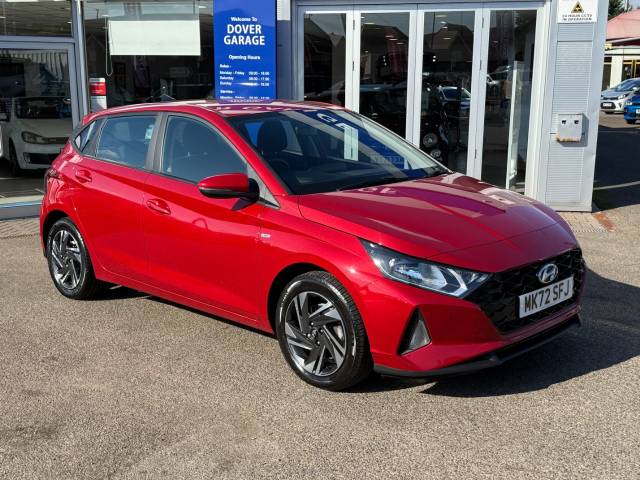 Hyundai i20 1.0T GDi 48V MHD SE Connect 5dr DCT Hatchback Petrol Red
