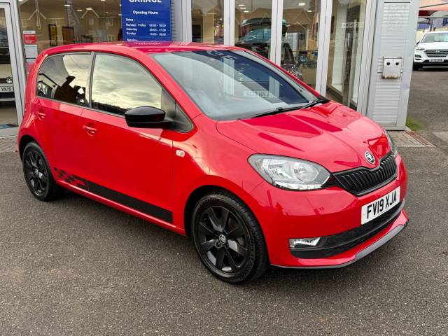 Skoda Citigo 1.0 MPI GreenTech Monte Carlo 5dr Hatchback Petrol Red