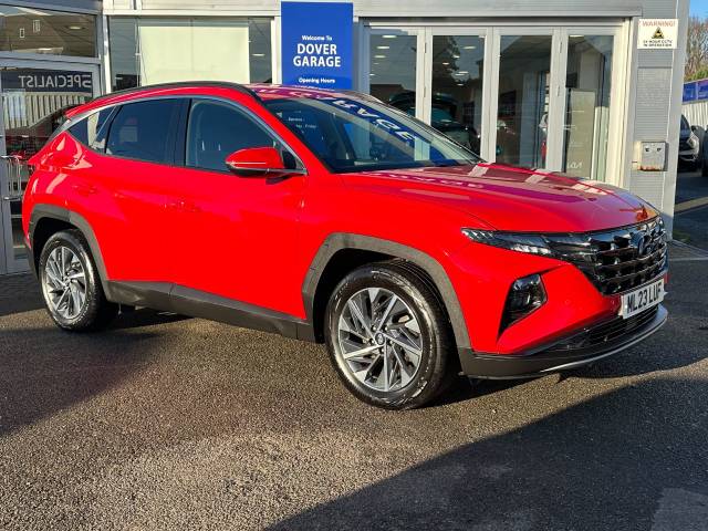 Hyundai TUCSON 1.6 TGDi Premium 5dr 2WD Estate Petrol Engine Red