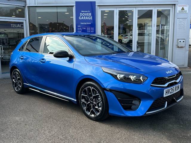 Kia Ceed 1.5T GDi ISG 138 GT-Line 5dr Hatchback Petrol Blue Flame