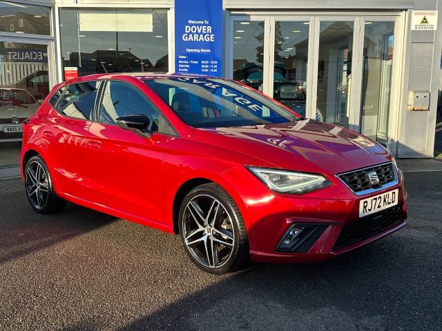 SEAT Ibiza 1.0 TSI 95 FR Edition 5dr Hatchback Petrol Red