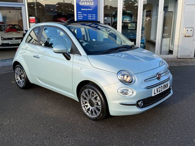 Fiat 500 1.0 Mild Hybrid Dolcevita Plus 2dr Convertible Convertible Petrol Green