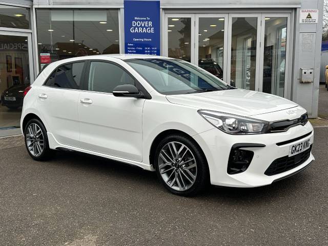 Kia Rio 1.0 T GDi 48V 118 GT-Line S 5dr Hatchback Petrol Clear White