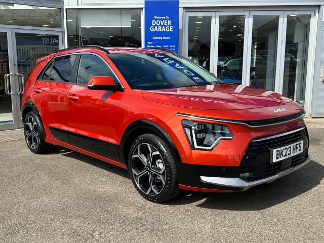 Kia Niro 1.6 GDi Hybrid 4 5dr DCT Estate Petrol / Electric Hybrid Orange Flame