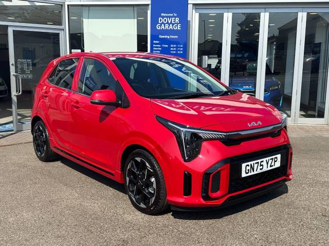 Kia Picanto 1.0 GT-Line 5dr Auto Hatchback Petrol Blaze Red