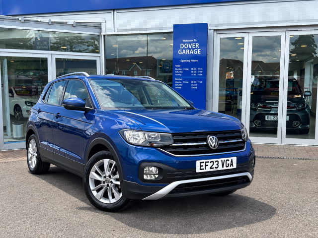 Volkswagen T-cross 1.0 TSI SE 5dr Hatchback Petrol Reef Blue