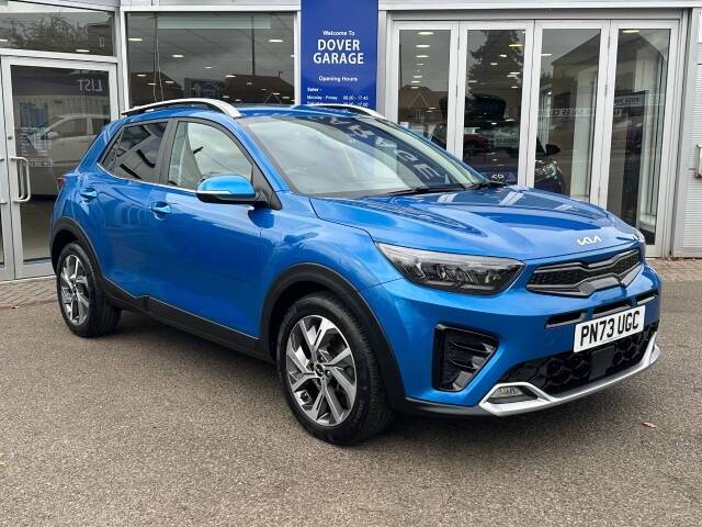 Kia Stonic 1.0T GDi 48V GT-Line S 5dr DCT Hatchback Petrol Azure Blue