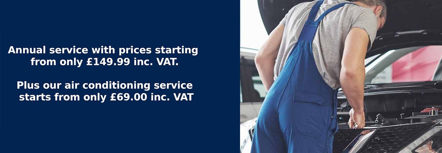 Servicing banner